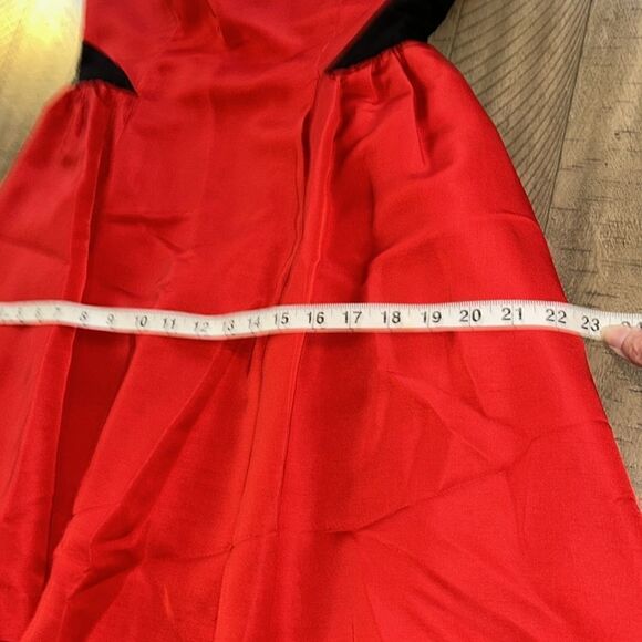 Prabal Garung Red Illusion Fit & Flare Dress Limited Edition for Target. Size 4 - Picture 17 of 17